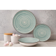 CUNGU Set tanjira 12/1 Green porcelan, zelena - EP3203108