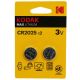 KODAK baterija KCR 2025, 2kom - 30417670