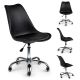 BOLZZ Pisa set 4 stolice black - BOLPISCHABLCKS