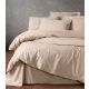 DEKOR DOM Komplet posteljina CB Ranforce double Plain line, Bej - 041449-1
