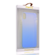 Maska za iPhone XS Max  Platina Rainbow in Sky transparent crna - 036018