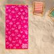 DEKOR DOM Peškir za plažu 86x173cm Beach Master, pink - 024433