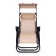 MODERNHOME Podesiva baštenska fotelja sa tendom, bež - ZRL009-R BEIGE