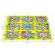 ECO TOYS Podloga za igru 90.5x90.5cm City - 0395
