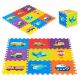 ECO TOYS Podloga za igru 86x86cm Puzzle vehicles - 0392