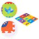 ECO TOYS Podloga za igru 86x86cm Puzzle vehicles - 0392