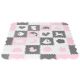 ECO TOYS Podne puzzle sa ogradicom Dry pool, 36 delova - ECOEVA013