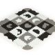 ECO TOYS Podne puzzle sa ogradom Grey&White, 25 delova - ECOEVA007
