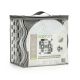 ECO TOYS Podne puzzle sa ogradom Grey&White, 25 delova - ECOEVA007
