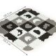 ECO TOYS Podne puzzle sa ogradom Grey&White, 25 delova - ECOEVA007