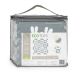 ECO TOYS Podne puzzle sa ogradom 151x151cm Grey&White animals, 36 delova - ECOEVA001