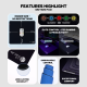 Podloga za miš Fantech Motion pad MMT452 MIZU crna - 222352