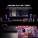 Podloga za miš Fantech MST491P Holographic Strikepad PRO crvena - G213448