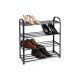 VILDE Metalni stalak za obuću na 3 nivoa 57x28x55 cm - POL000014A00000