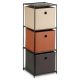 VILDE Metalana polica sa 3 korpe 34.5x100cm 568099 - POL000022A00000
