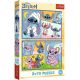 TREFL Puzzle Lilo & Stitch - 2x70 delova - 102957-T34444