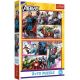 TREFL Puzzle Postani heroj, Marvel - 2x70 delova - 102954-T34439