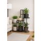 MODERNHOME Polica za cveće 5 nivoa crna - EP2828241