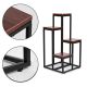 MODERNHOME Polica za cveće dark walnut - PJJPS0011D