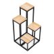 MODERNHOME Polica za cveće light walnut - PJJPS0011L
