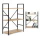MODERNHOME Polica za knjige loft 3 - CWJ602480LGO
