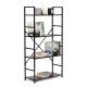 MODERNHOME Polica za knjige loft 4 black - CWJ6024112LG-B