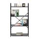 MODERNHOME Polica za knjige loft 4 black - CWJ6024112LG-B