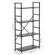 MODERNHOME Polica za knjige loft 4 black - CWJ6024112LG-B