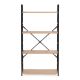 MODERNHOME Polica za knjige loft 4 wild oak - CWJ6024112LG-WO