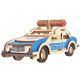 3d drvena slagalica - Policijski automobil - 11-1-1-1