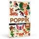 Poppik Edukativni poster sa nalepnicama Otkrića: Šuma 3+ - DIS010