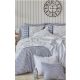 VIKTORIJA Posteljina HOME 160x220cm Plava kockica - VLK000403-plavakocka
