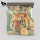 VIKTORIJA Posteljina 3D SATEN Tigar - VLK000413-tigar