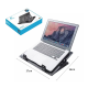 Postolje cooler za laptop MIKUSO NCP-235 (370x265x55mm) (blue-led) 17inch crni - 611484