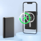 Power Bank Aspor Mag Charger A382 10000 mAh sivi - 615788