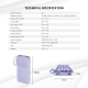 Power bank Fantech S3 10000mAh 10W plavi - G220832
