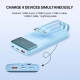 Power bank Fantech T2 10000mAh QC,PD,22.5W ljubičasta - G220839