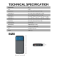 Power bank Fantech T2 10000mAh QC,PD,22.5W ljubičasta - G220839