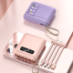 Power Bank Fast Charger 10000 mAh DC5V/ 2.1A roze - 057932
