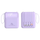 Power Bank Fast Charger 20000 mAh ljubicasti - 613190