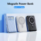 Power Bank Mag Charger PD 66W 5000 mAh plavi - 622005