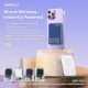 Power bank prenosiva baterija Magsafe REMAX RPP-509 Fantasy Series PD 20W + Wireless 15W Fast Charging 5000mAh beli - 213404
