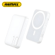 Power bank prenosiva baterija Magsafe REMAX Usion Series RPP-65 PD 20W + QC 15W Fast Charging 10000mAh beli - 215571