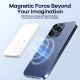 Power bank prenosiva baterija Magsafe REMAX Usion Series RPP-65 PD 20W + QC 15W Fast Charging 10000mAh beli - 215571