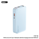 Power bank prenosiva baterija REMAX FCP-25 Fast Charging 22.5W(teleskopski kabl) Type-C 10000mAh plavi - 222622