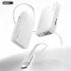 Power bank prenosiva baterija REMAX FCP-25 Fast Charging 22.5W(teleskopski kabl) Type-C 10000mAh beli - 222623