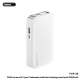 Power bank prenosiva baterija REMAX FCP-25 Fast Charging 22.5W(teleskopski kabl) Type-C 10000mAh beli - 222623
