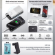Power bank prenosiva baterija REMAX RPP-D3  20W+22.5W Fast Charging 10000mAh Magnetic 5u1 crni - 217301