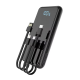 Power Bank wireless + 3u1 Aspor A305 PD 10000 mAh crna - 610474