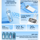 Power bank prenosiva baterija REMAX Stervui Series RPP-619 PD 20W+ QC 22.5W 10000mAh beli - 217162